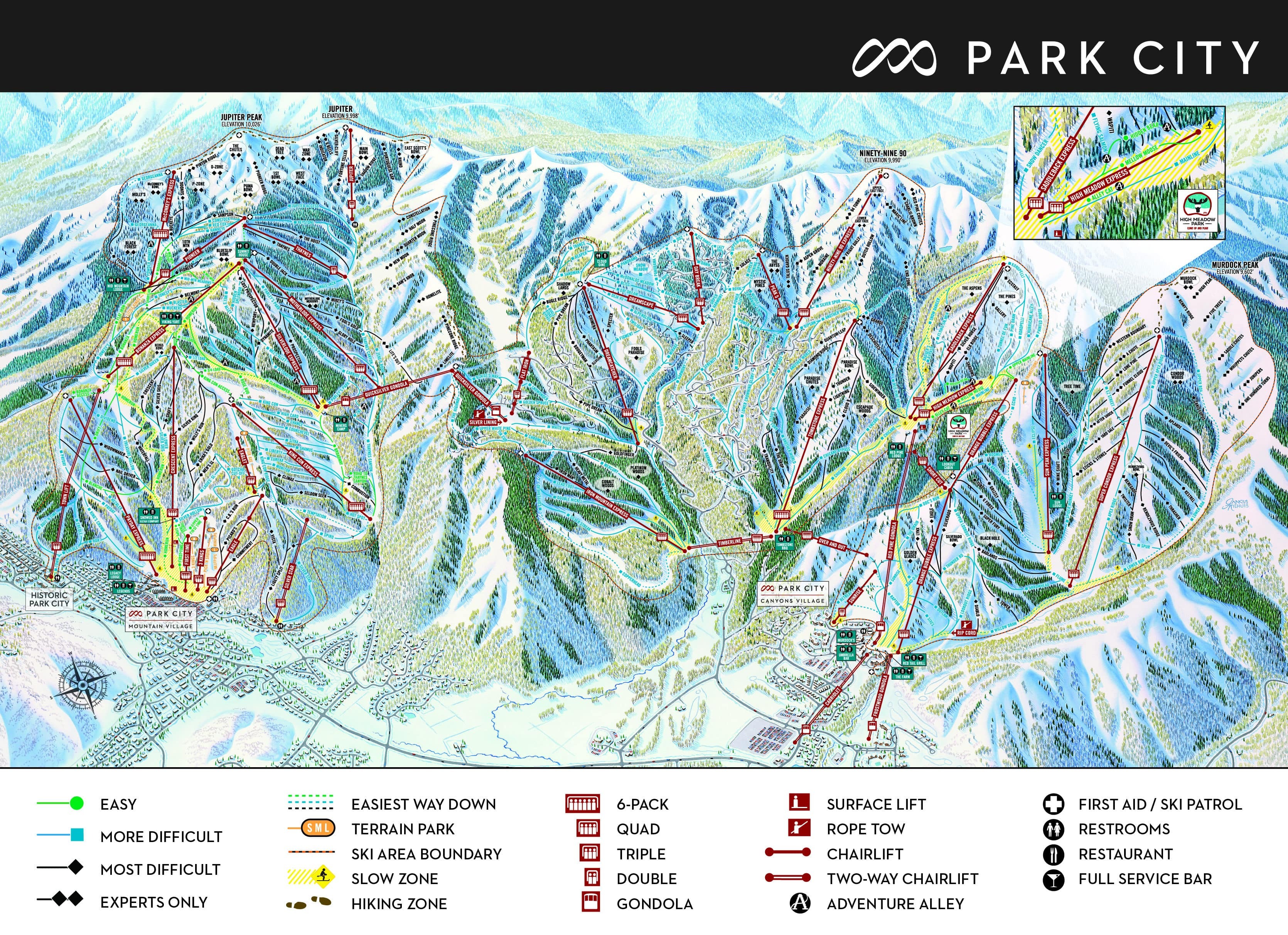 park city mountain bike park