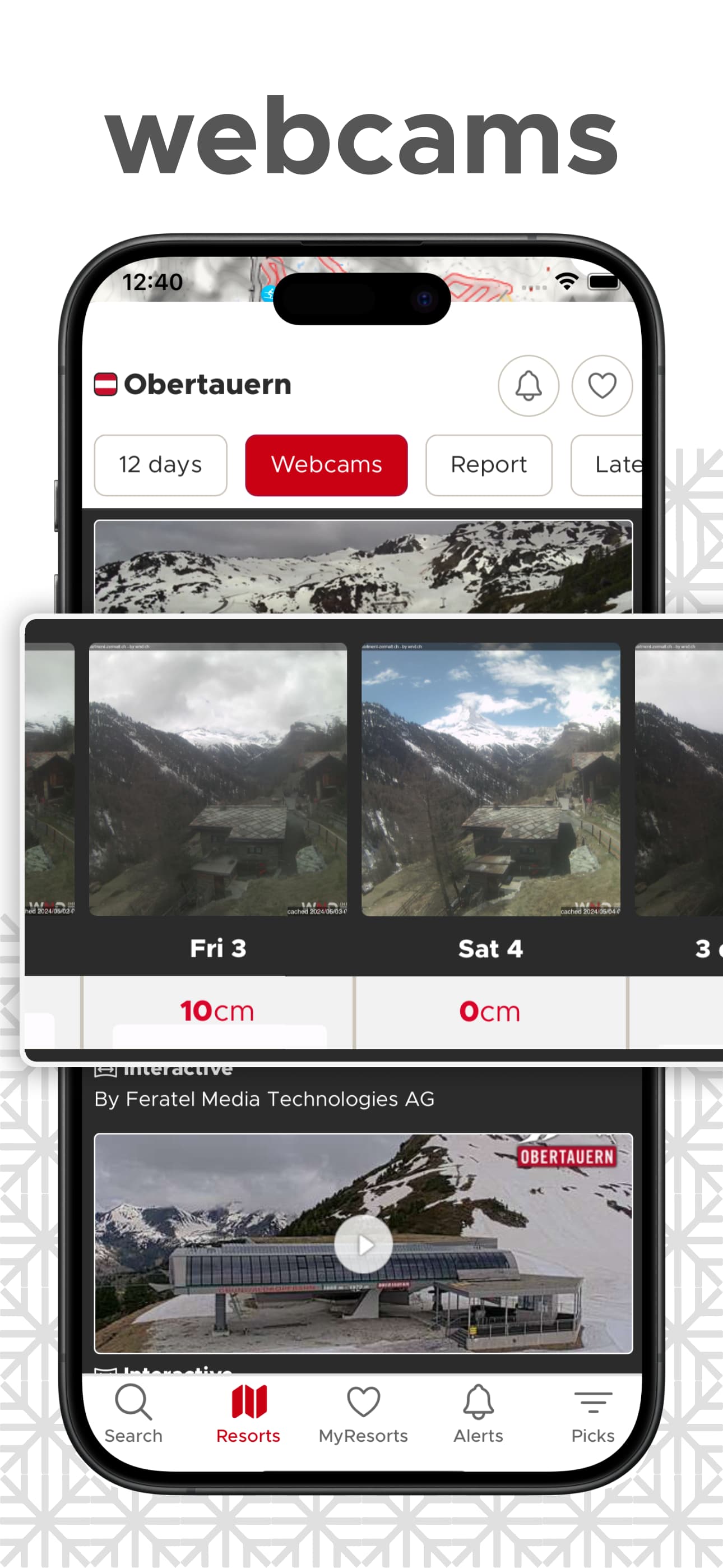 Snow-Forecast app screenshot afbeelding 3