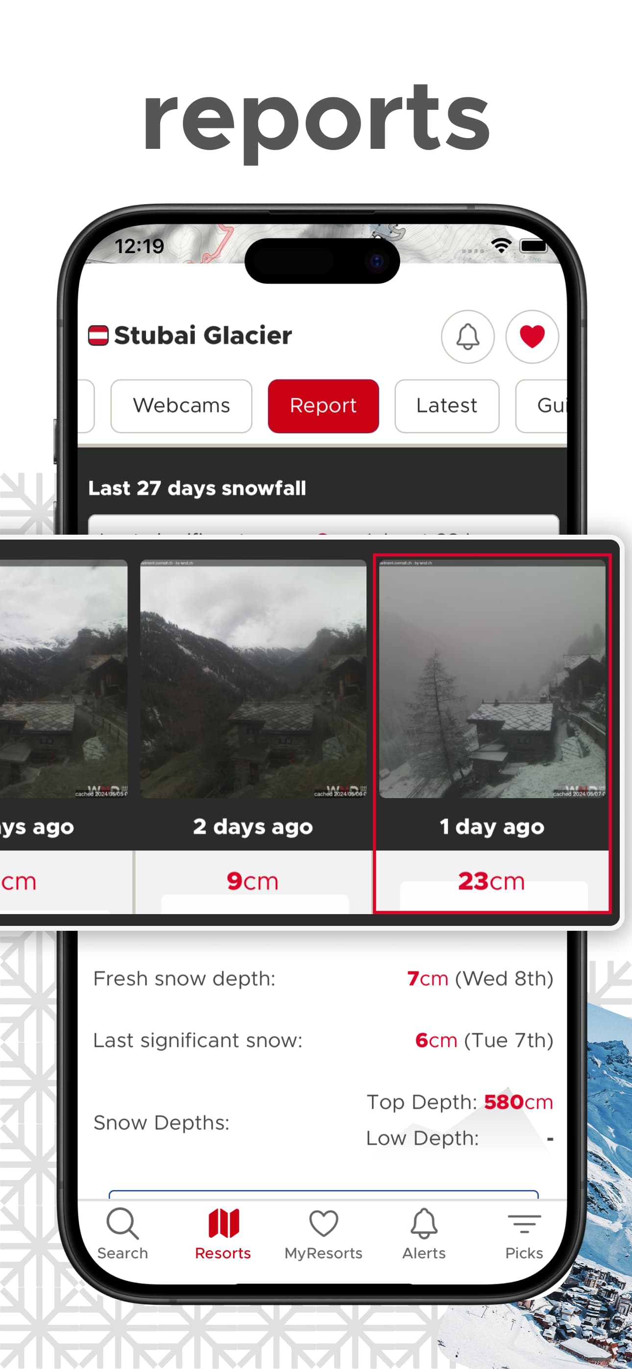 Snow-Forecast app screenshot afbeelding 4