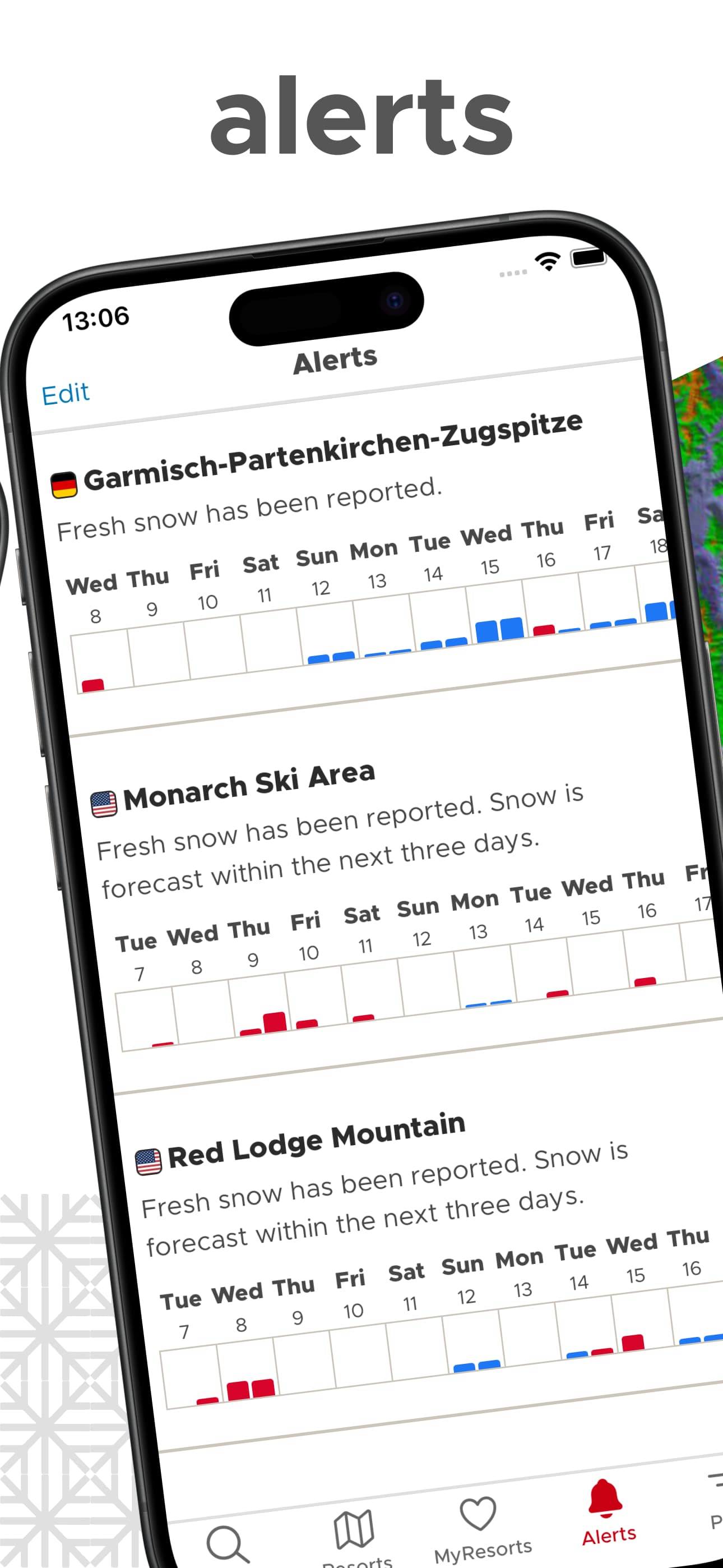 Snow-Forecast app screenshot afbeelding 7