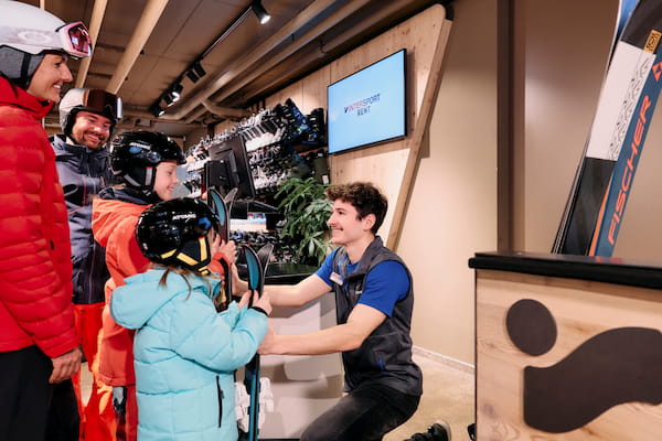 Intersport Rent familie skiverhuur ophalen