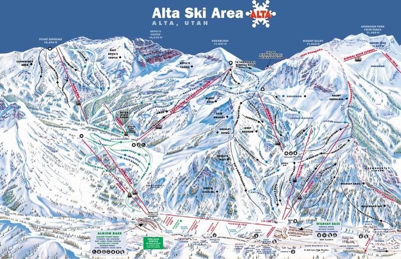 Alta Piste / Trail Map