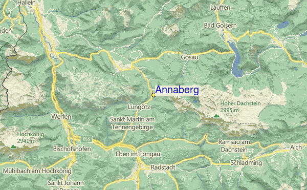 Annaberg Location Map