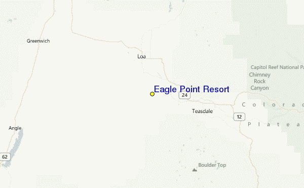 Eagle Point Resort Location Map