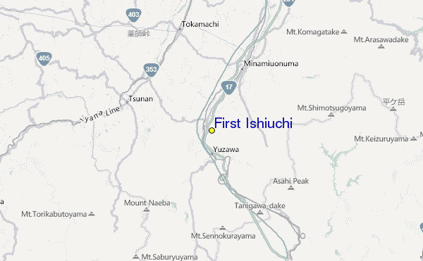 First Ishiuchi Location Map