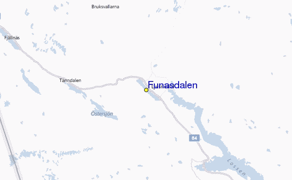 Funäsdalen Location Map