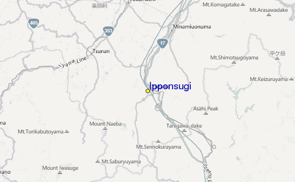 Ipponsugi Location Map