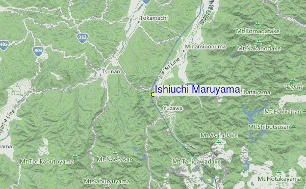 Ishiuchi Maruyama Location Map