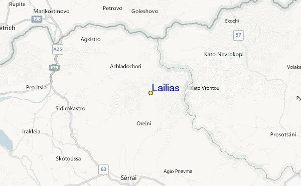 Lailias Location Map