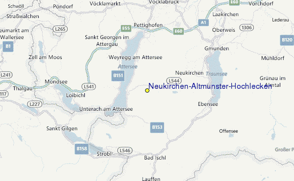 Neukirchen/Altmünster/Hochlecken Location Map