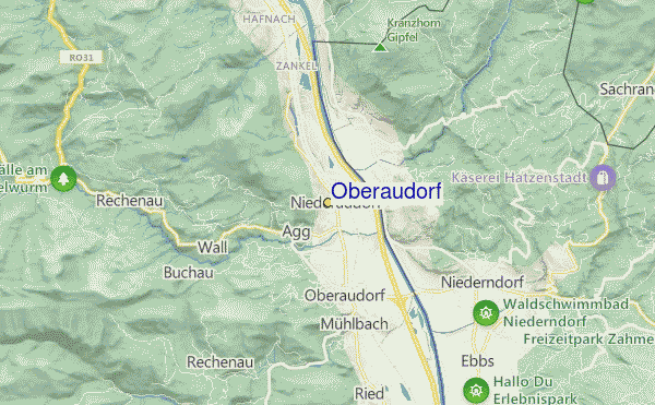 Oberaudorf Skigebied Gids, Lokaliteitkaart en Oberaudorf Skivakantie