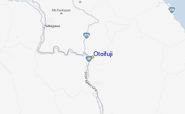 Otoifuji Location Map