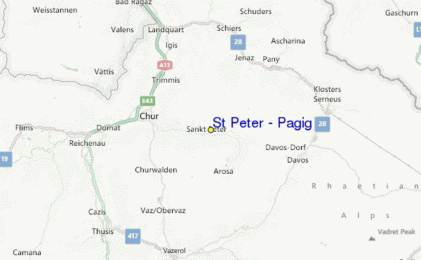 St. Peter - Pagig Location Map