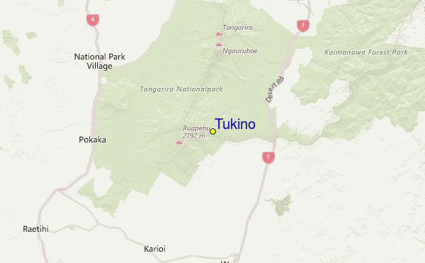 Tukino Location Map