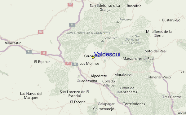Valdesqui Location Map