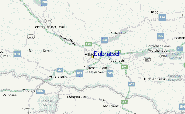Dobratsch Location Map