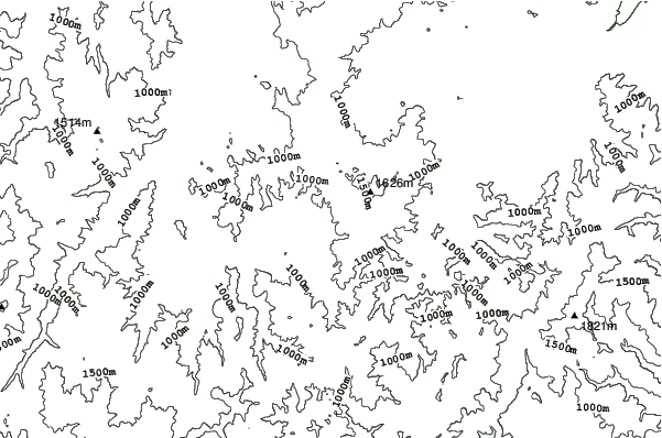 Aizu Kogen Takatsue neighbourhood contours
