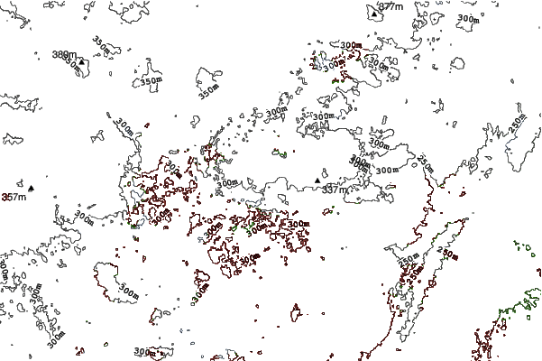 Alpine Valley neighbourhood contours