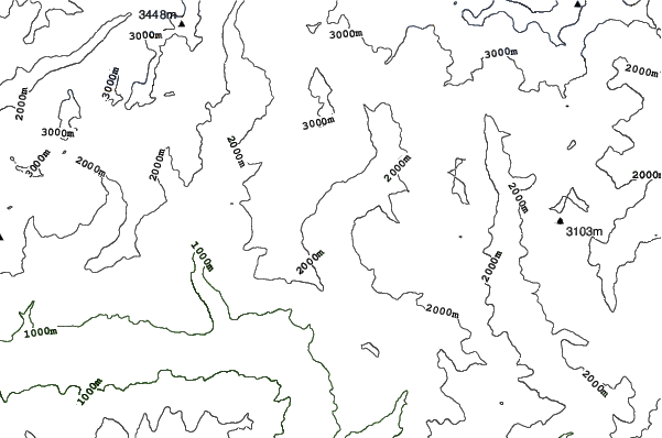 Antagnod neighbourhood contours