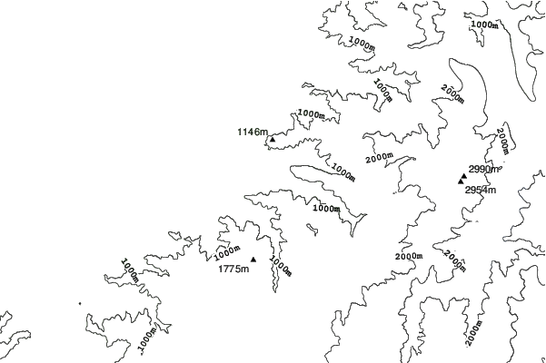 Awasuno neighbourhood contours