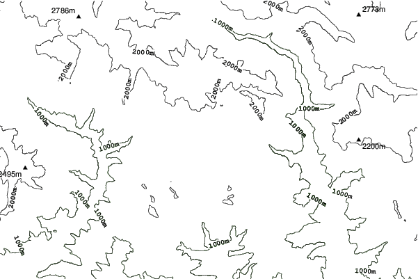 Beuil Les Launes neighbourhood contours