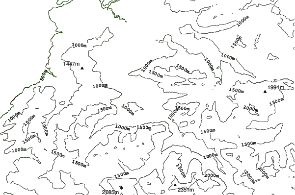Bizau neighbourhood contours