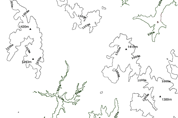 Branná neighbourhood contours