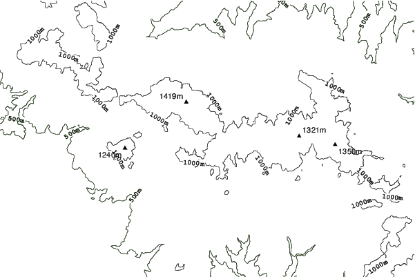 Cavnic neighbourhood contours