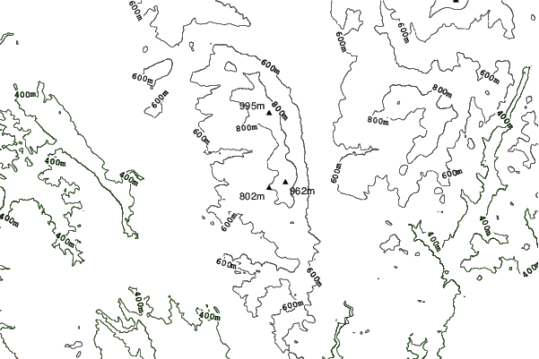 Čenkovice neighbourhood contours