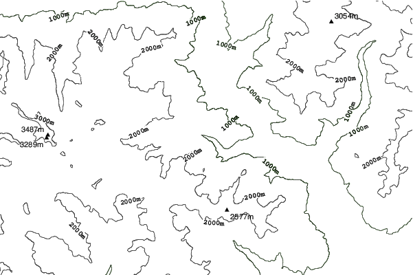 Champorcher neighbourhood contours