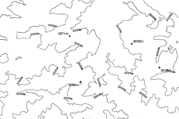 Colfosco (Alta Badia) neighbourhood contours