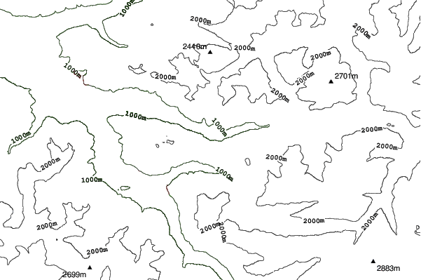 Dalaas neighbourhood contours