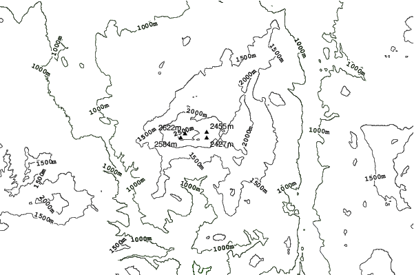 Davraz neighbourhood contours