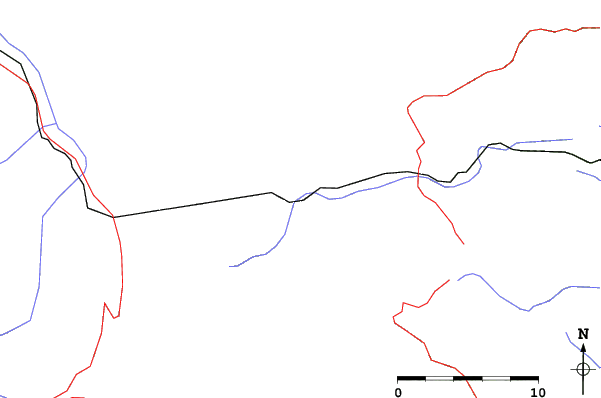 Roads and rivers close to Eldora Mountain Resort