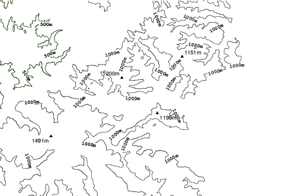 Feuerberg neighbourhood contours