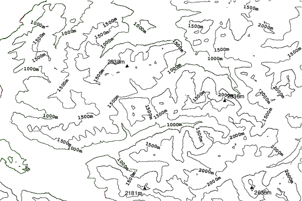 Fontanella-Faschina neighbourhood contours