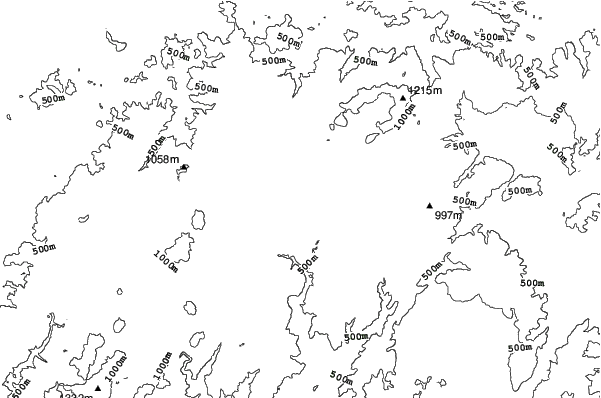Geihoku Ginrei neighbourhood contours