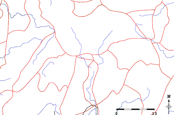 Roads and rivers close to Geihoku Ginrei