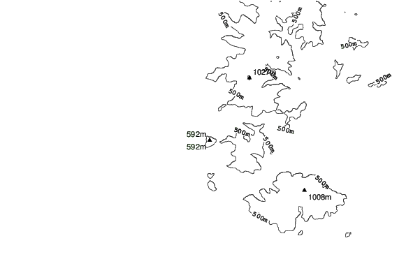 Gorny Vozdukh neighbourhood contours
