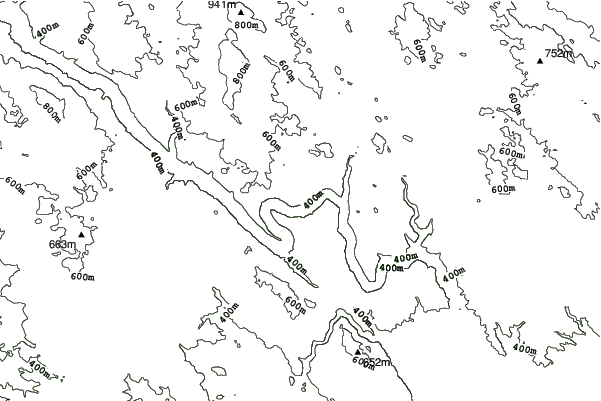 Grafenau neighbourhood contours