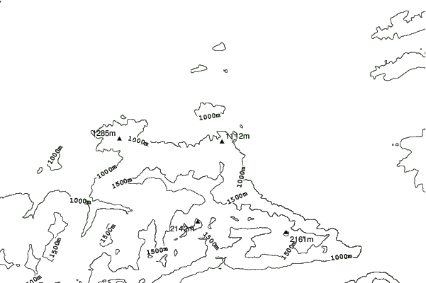 Gurnigel neighbourhood contours