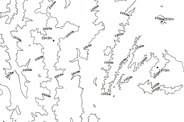 Hakuba Iwatake neighbourhood contours
