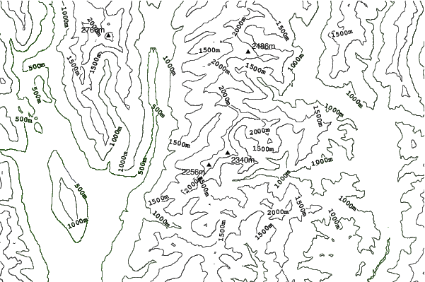 Invincible Snowfields neighbourhood contours