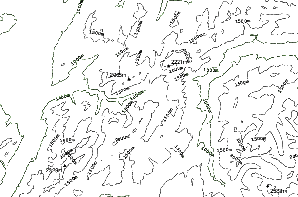 Jaun neighbourhood contours