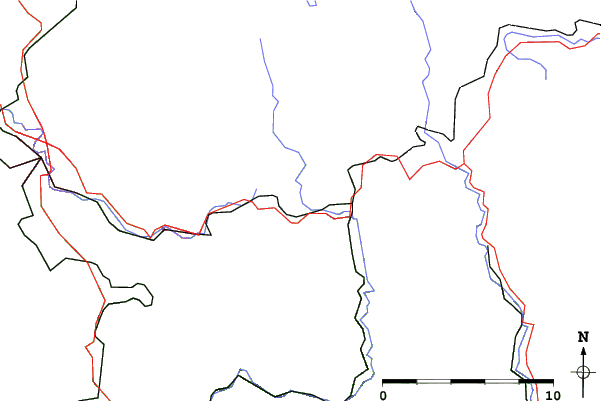 Roads and rivers close to Josefův Důl
