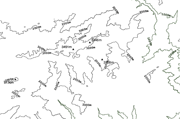 Karbogazi neighbourhood contours