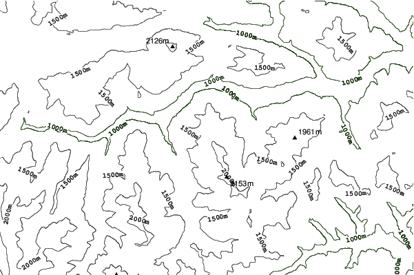 Murau/Kreischberg neighbourhood contours