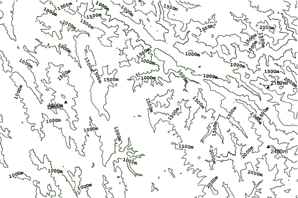 Kufri neighbourhood contours