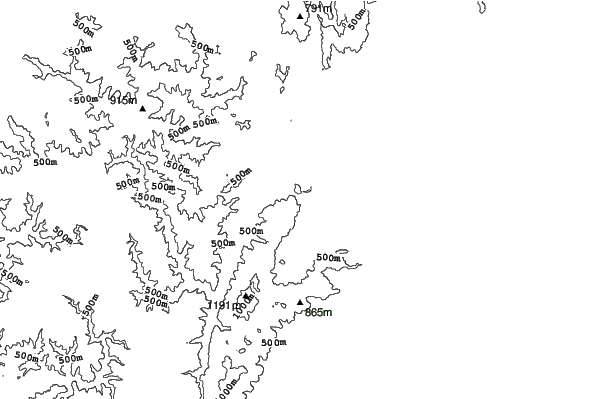Kutsuki neighbourhood contours
