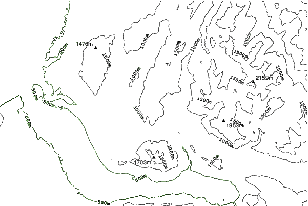 Les Brasses neighbourhood contours